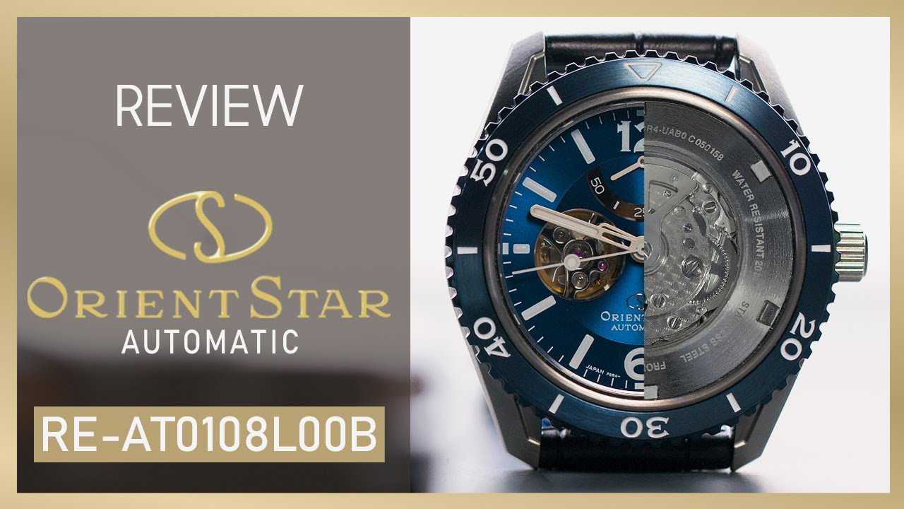 Đánh giá đồng hồ Orient Star RE-AT0108L00B: Thể thao và đầy sang trọng