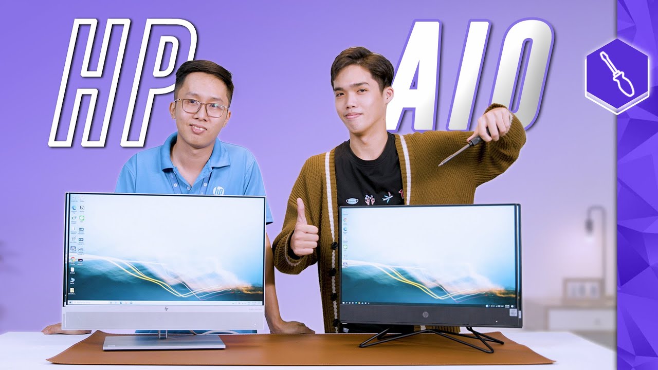 "Nội Soi" HP AIO: HP EliteOne 800 G6 và HP 200 Pro G4 | Thế Giới Laptop
