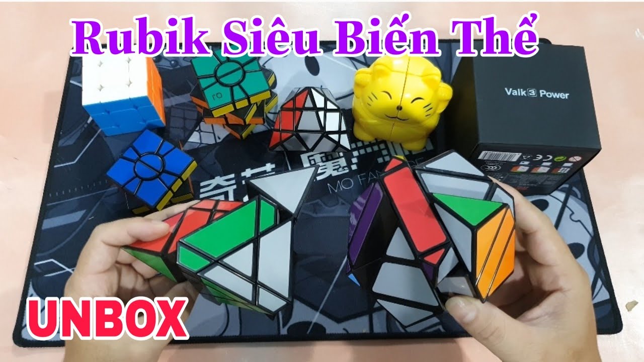 UNBOX ! Rubik Siêu Biến Thể - Độc Lạ ( Cube Rubik )