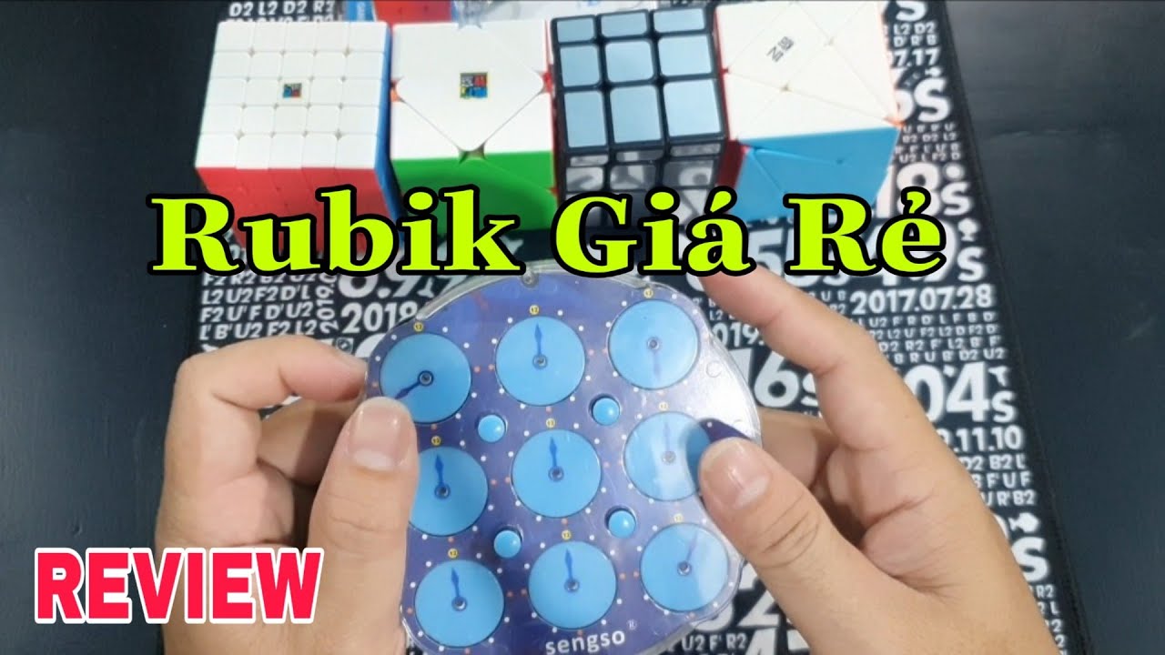 REVIEW Rubik Giá Rẻ Mà Chơi Ngon ( Cube Rubik )