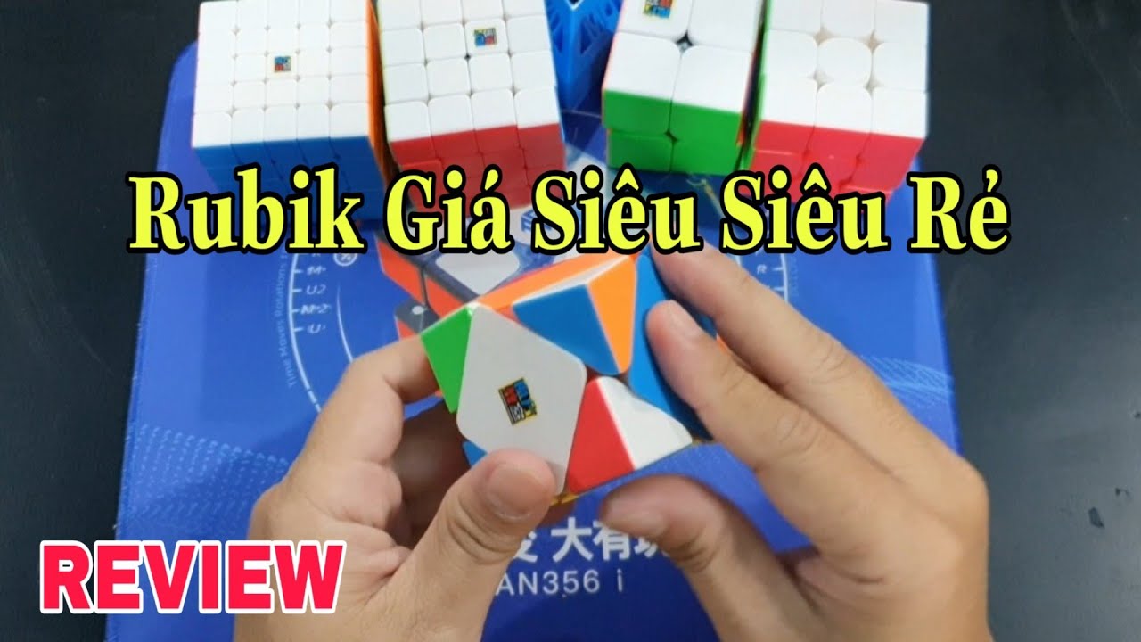 REVIEW Rubik Giá Siêu Rẻ ( Cube Rubik )
