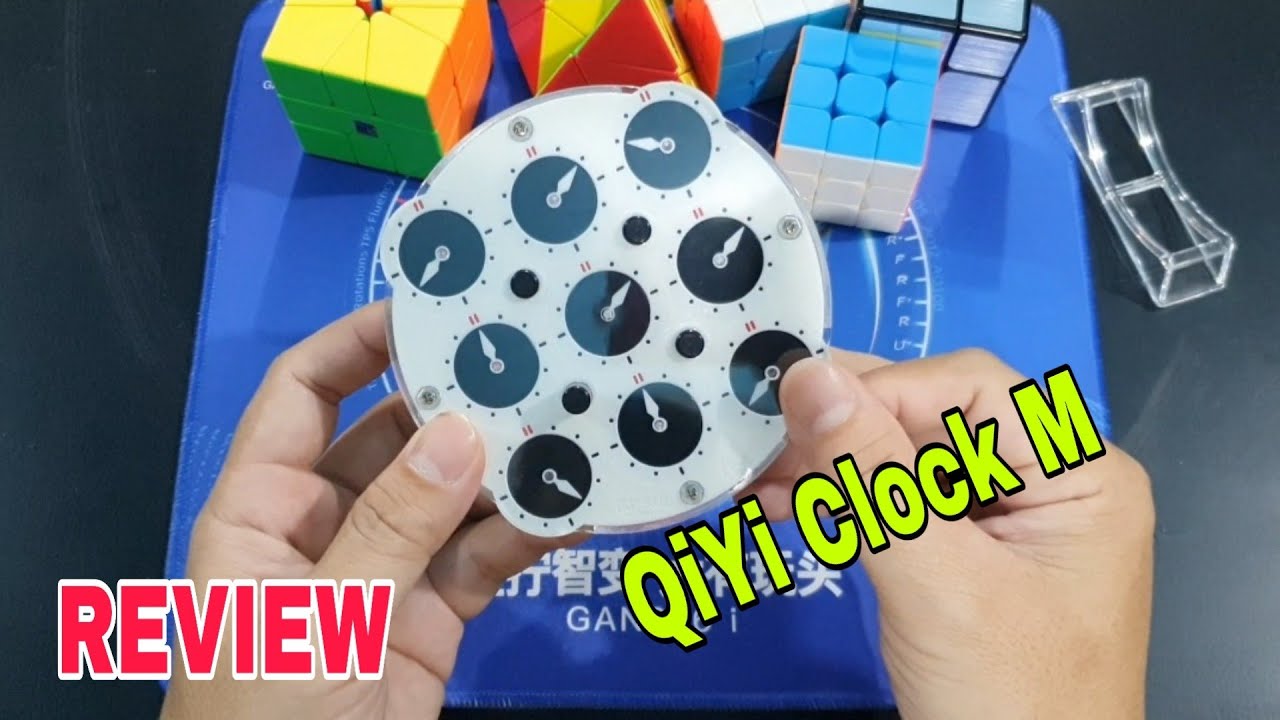 REVIEW Rubik QiYi Clock M ( Cube Rubik )