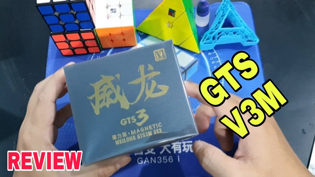 REVIEW Rubik Weilong GTS V3M ( Cube Rubik )