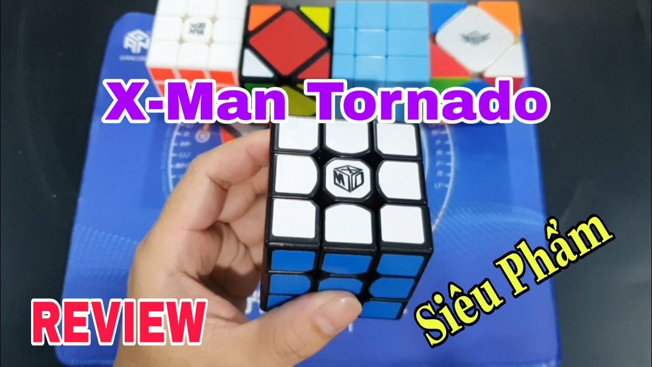 REVIEW Siêu Phẩm X-Man Tornado ( Cube Rubik )