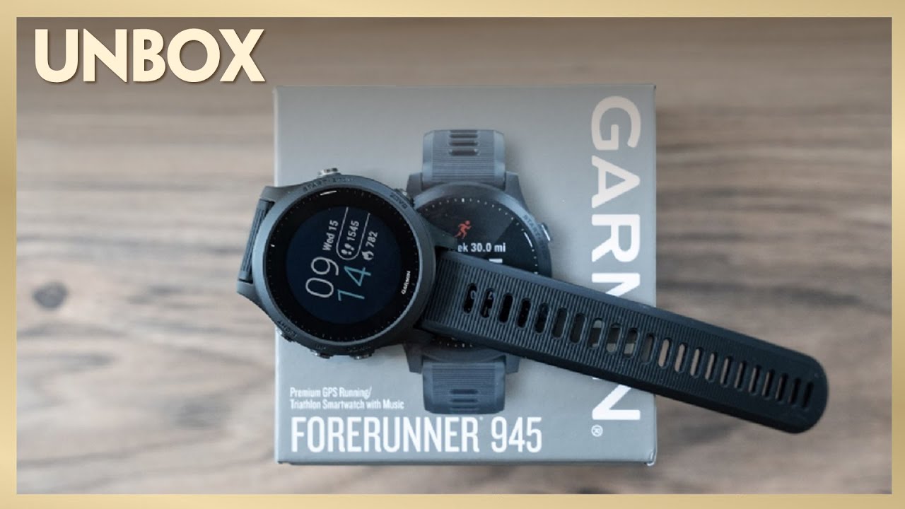 Unbox GARMIN FORERUNNER 945: đồng hồ thông minh cao cấp | #Shorts