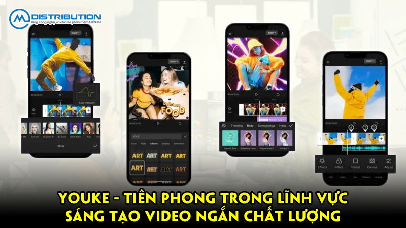 Youke – Tiên phong trong lĩnh vực sáng tạo video ngắn chất lượng